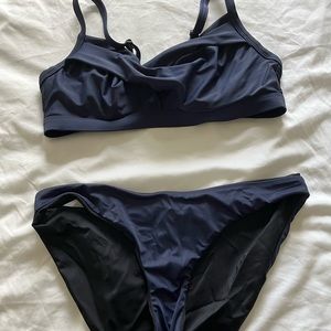 Navy Athleta bikini